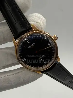 High Quality Luxury Longines Leather Wristwatch