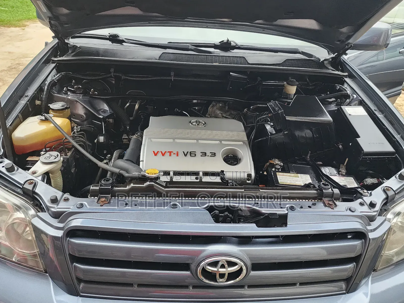 Toyota Highlander V6 2007 Gray