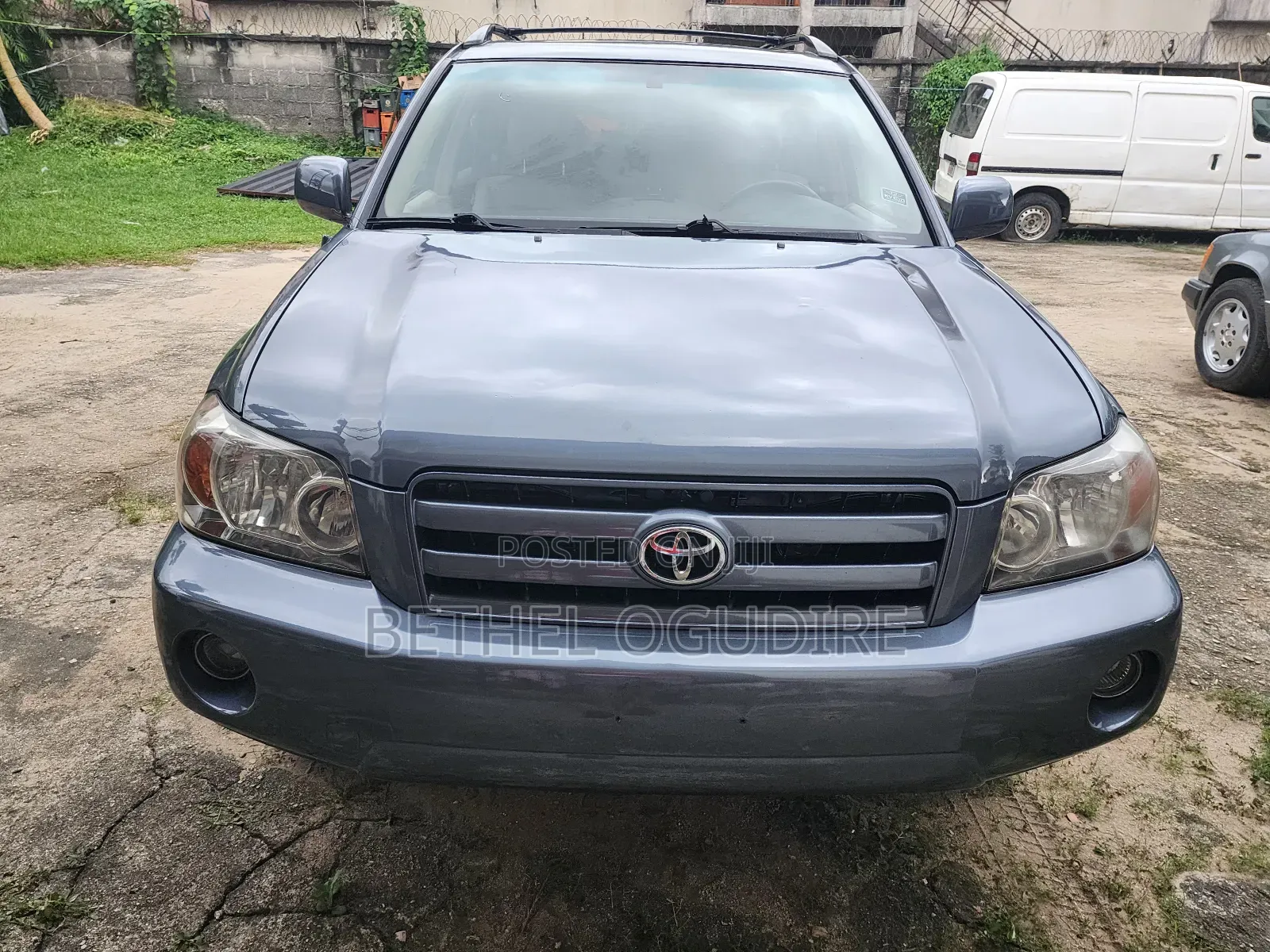 Toyota Highlander V6 2007 Gray