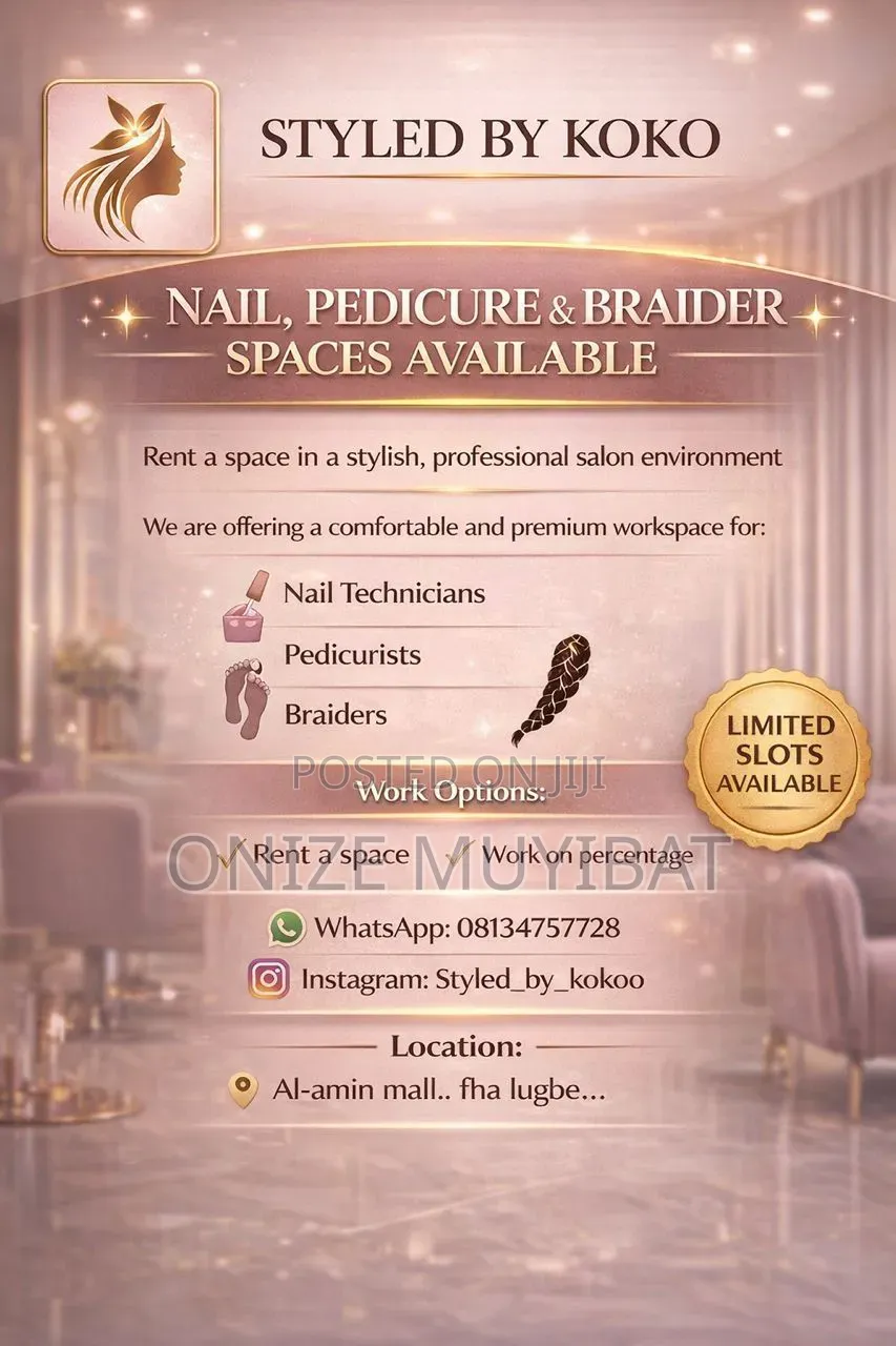 Salon Staff Needed Urgently