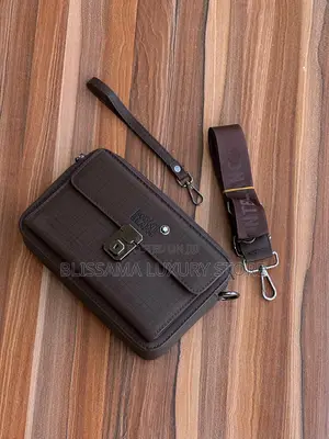 Lacoste/Mont Blanc Men Luxury Purse Bag –Stylish,Durable Trendy Design