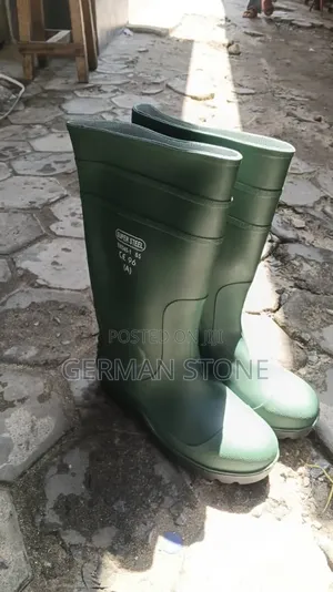 Green Safety Rain-boot