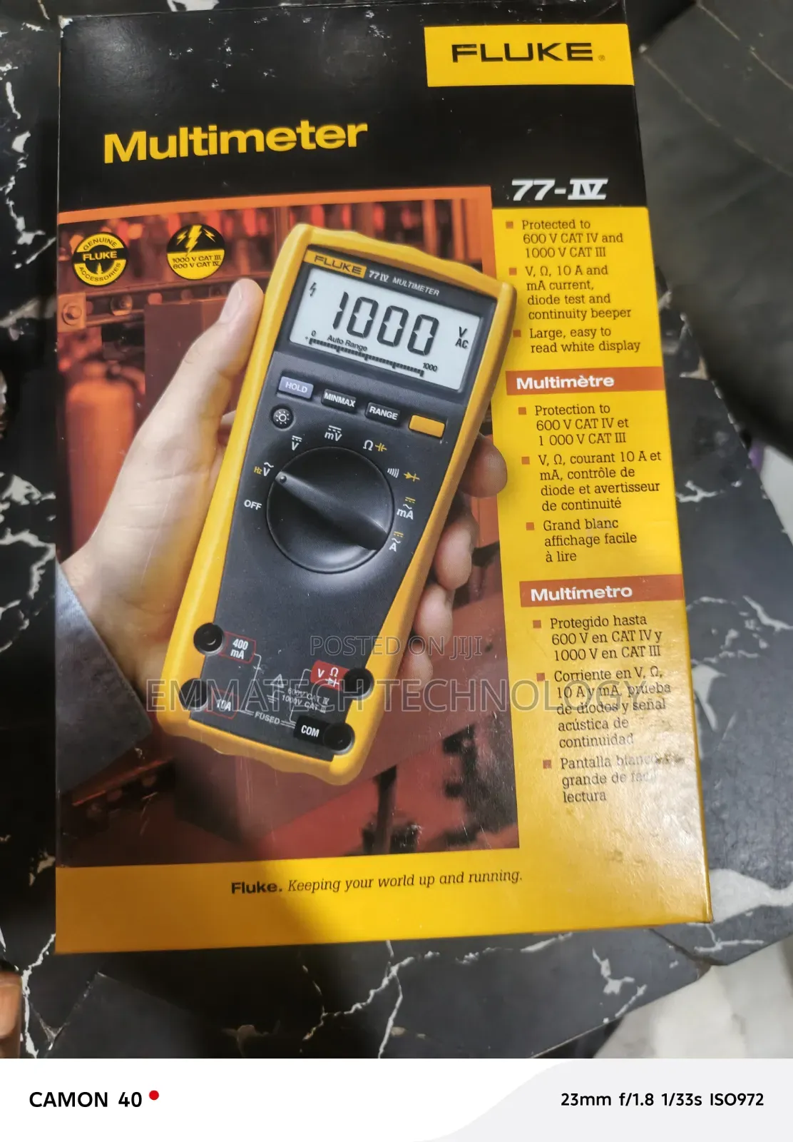 Flex Fluke 77 Iv Multimeter