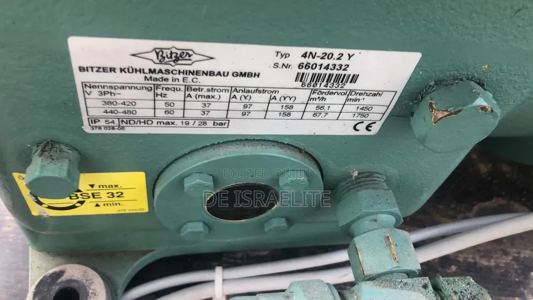 Semi-Hermetic Refrigeration Compressor,