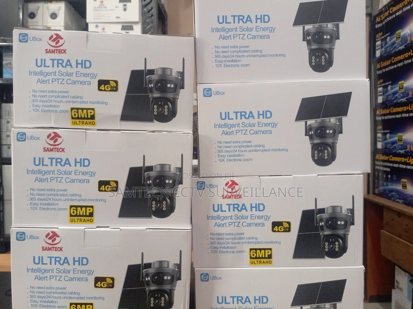 Hd Dual Lens Solar Camera 6mp
