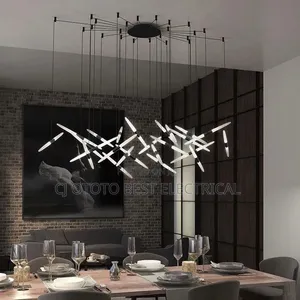 Nordic Crystal Drop Chandelier Light, 25 Drop