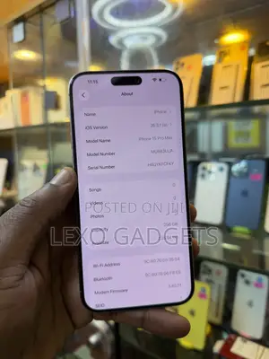 Apple iPhone 15 Pro Max 256 GB Silver