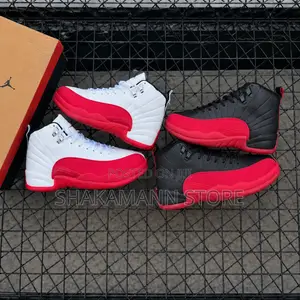 Original Jordan 12 High Quality Cherry and Flu Game