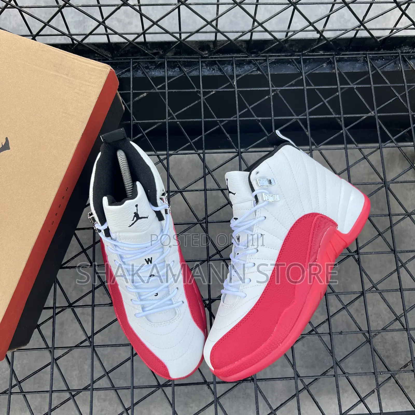 Original Jordan 12 High Quality Cherry and Flu Game