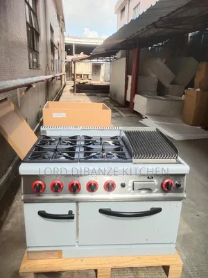 6 Burnas Industrial Oven