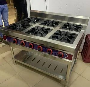 Industrial 6 Burnas Without Oven