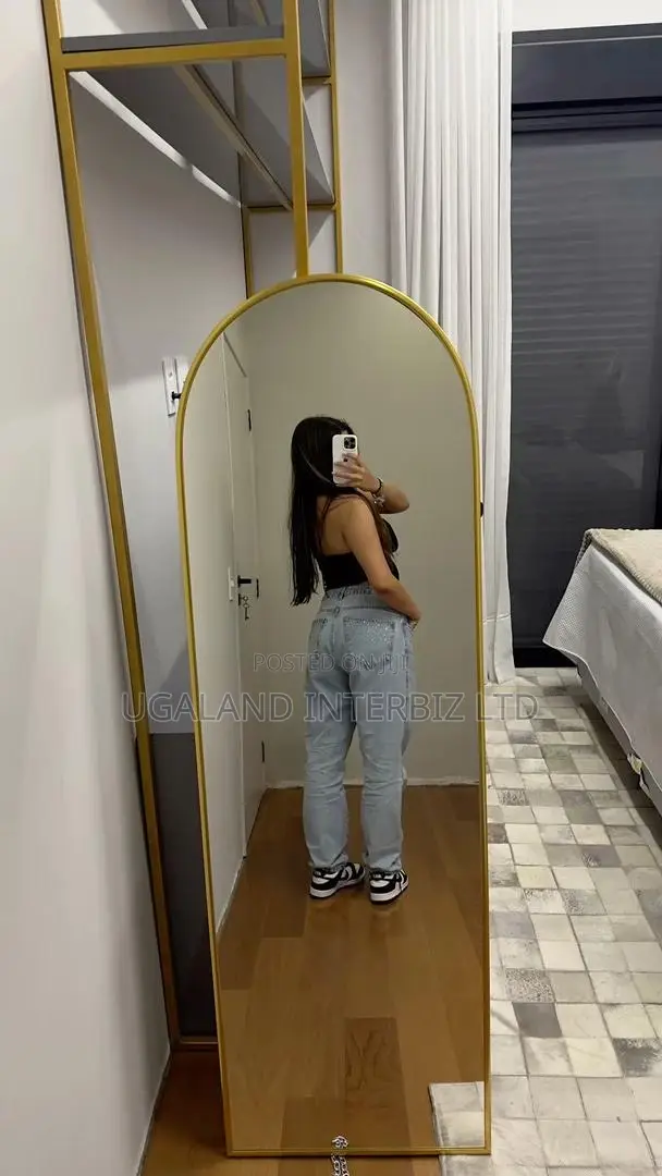 Arched Floor Mirror