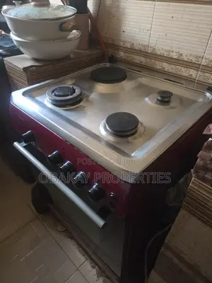 Scanfrost 3 Face Gas Burner and 1 Electric Cooker Face