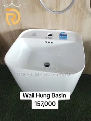 Square Wall Washing Basin