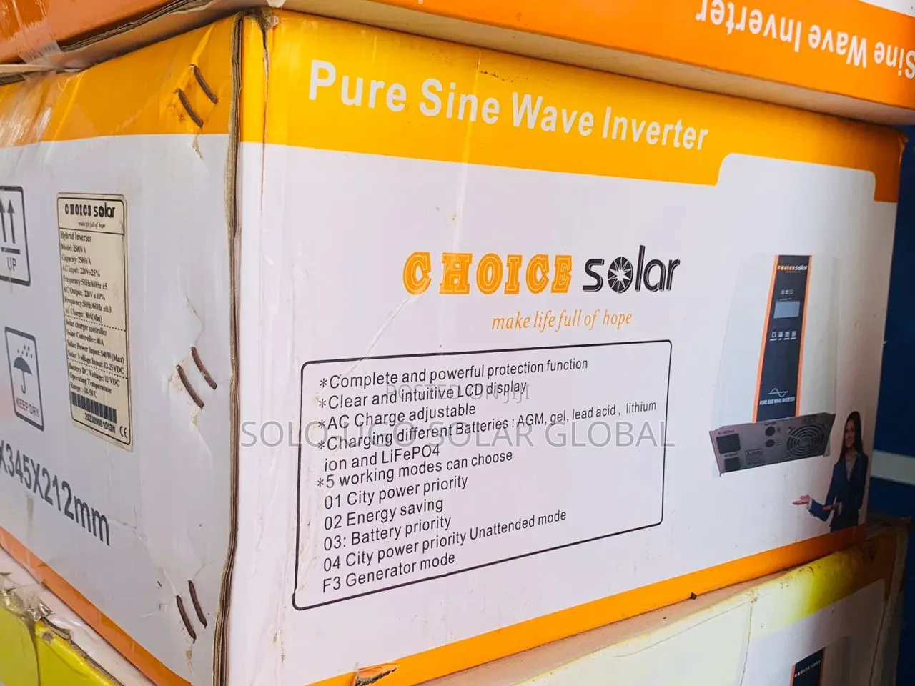 2.5kva 12volt Choice Solar Hybrid Inverter