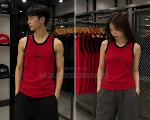 Blue and Red Tank Top