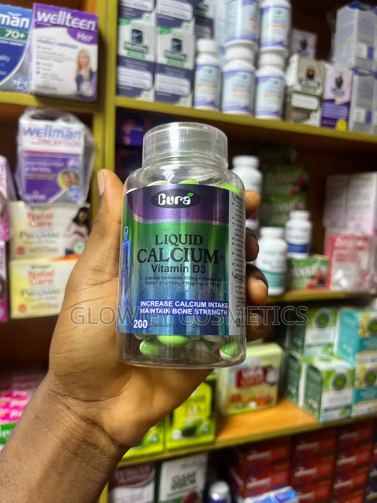 Cura Liquid Calcium Vitamin D