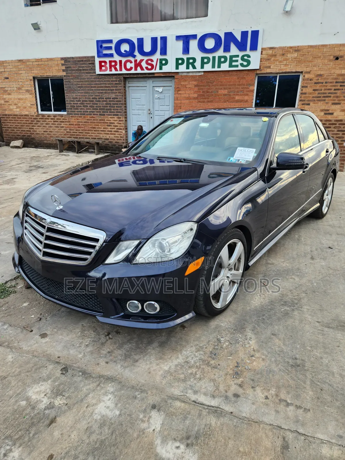 Mercedes-Benz E350 2010 Blue