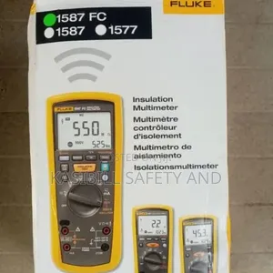 Fluke 1587 Fc Insulation Multimeter Featuring Wireless Connectivity
