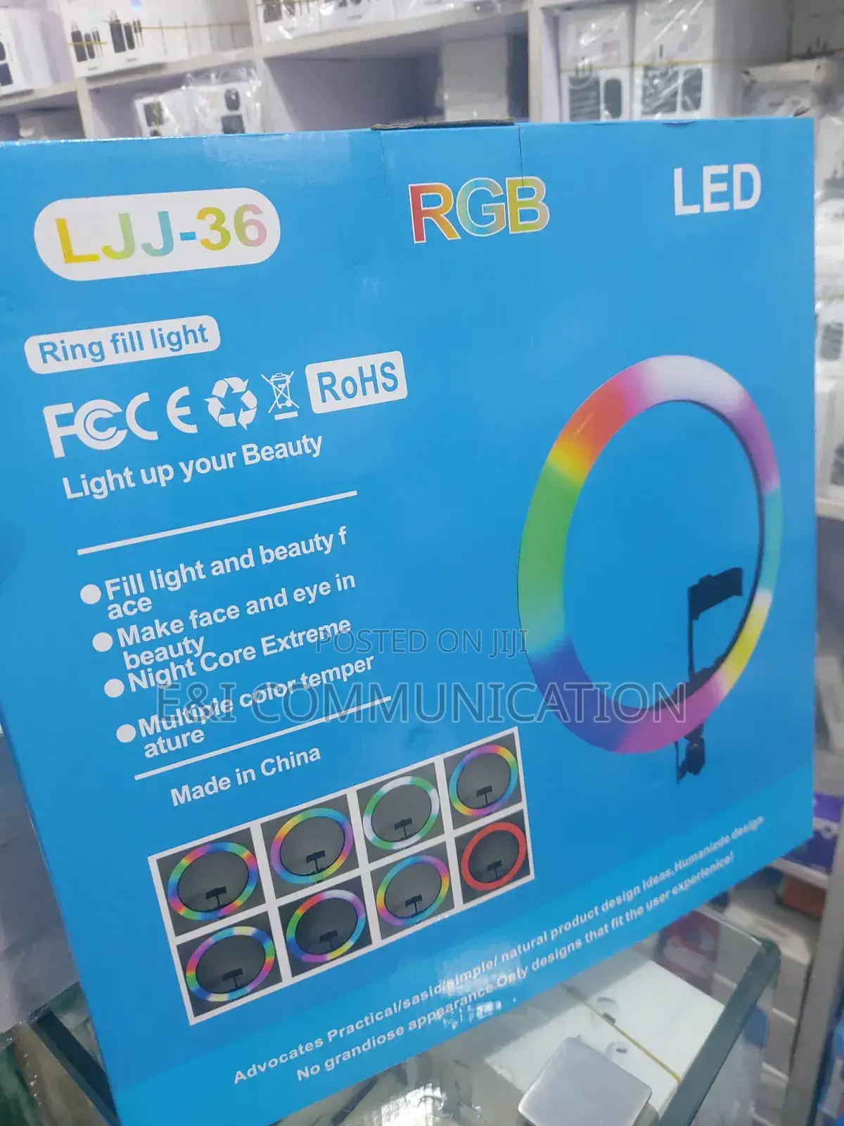 14 Inches RGB Ring Light.