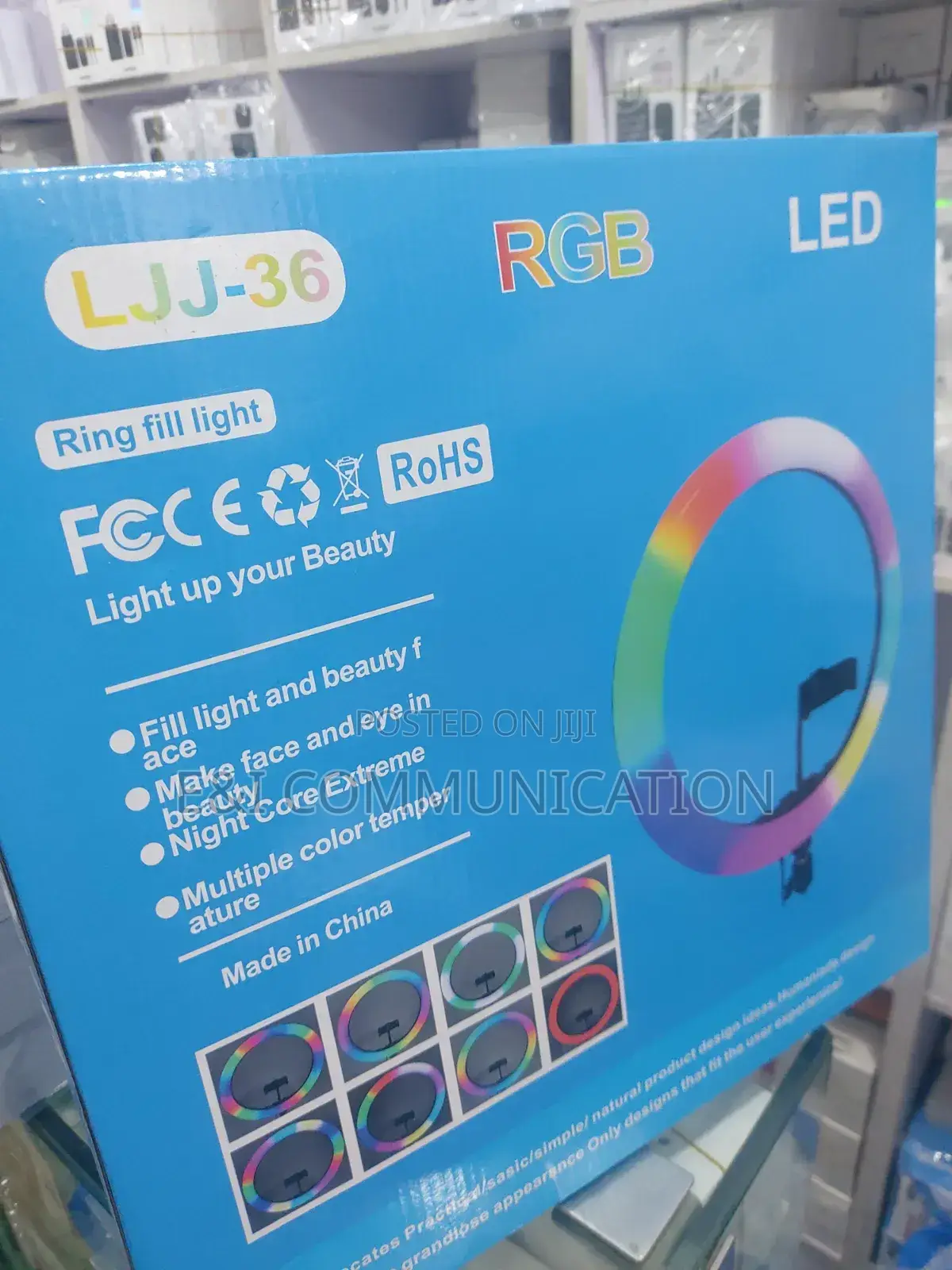 14 Inches RGB Ring Light.