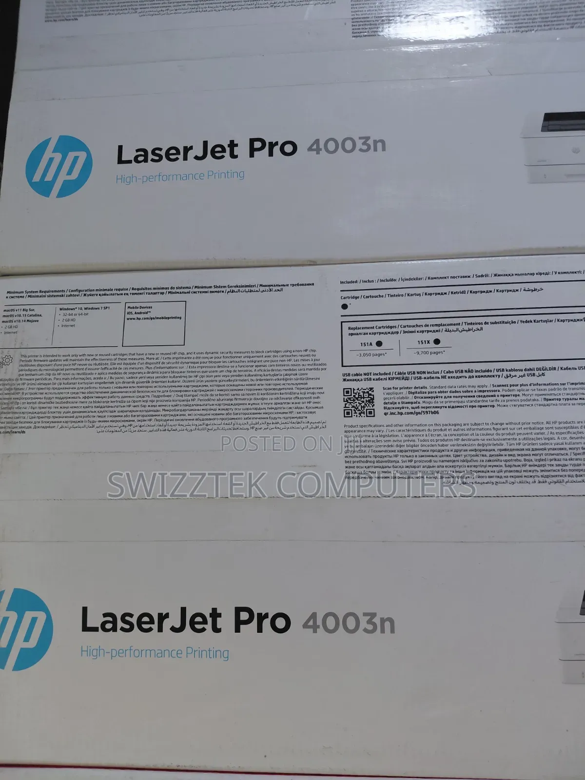 Hp Laserjet Pro 4003n Printer