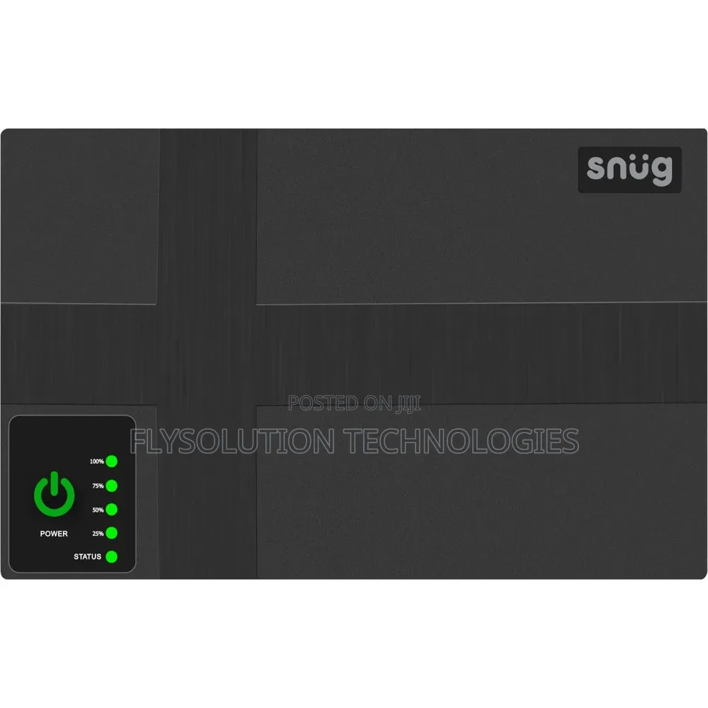 10400mah 18w Multifunction Network Mini Ups - Black