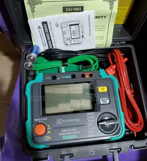 The Item Is a Kyoritsu Kew 3125b High Voltage Insulation Tester