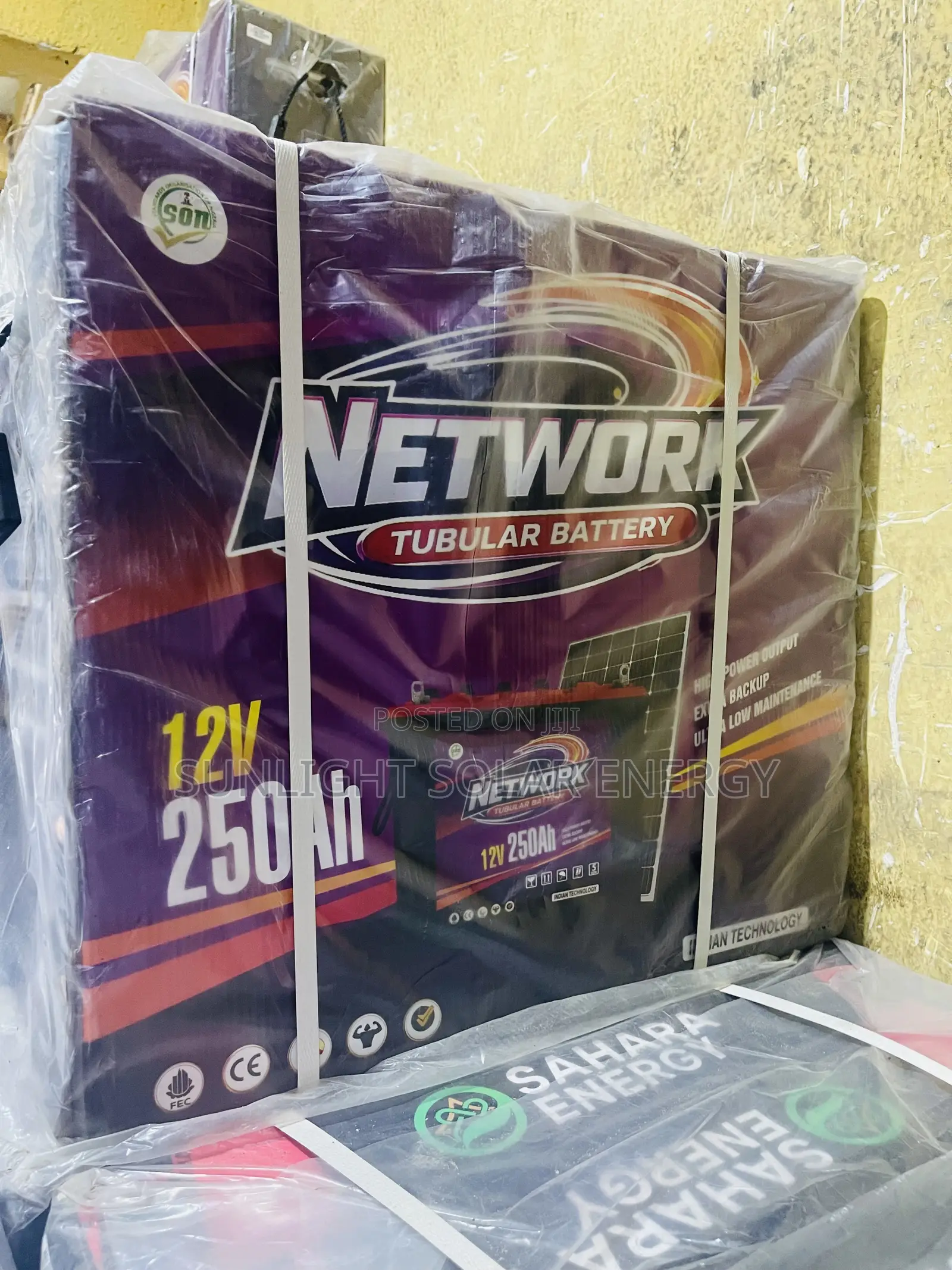 250ah 12v Network Solar Tubular Battery