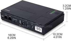 10400mah Mini Dc Ups Router Power Bank Battery Backup 5v 9v 12v 2a Poe