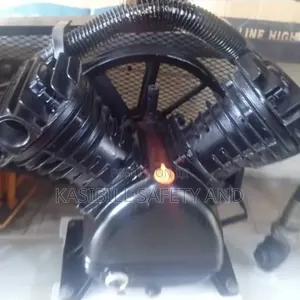Industrial V-twin Cylinder Air Compressor Pump Head