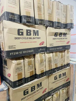 220ah 12v (Slim) GBM Gel Battery