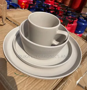 16 PCS Mixed-Color Thick Dinner Set (M-4309) the Bowls Are Deepbig!