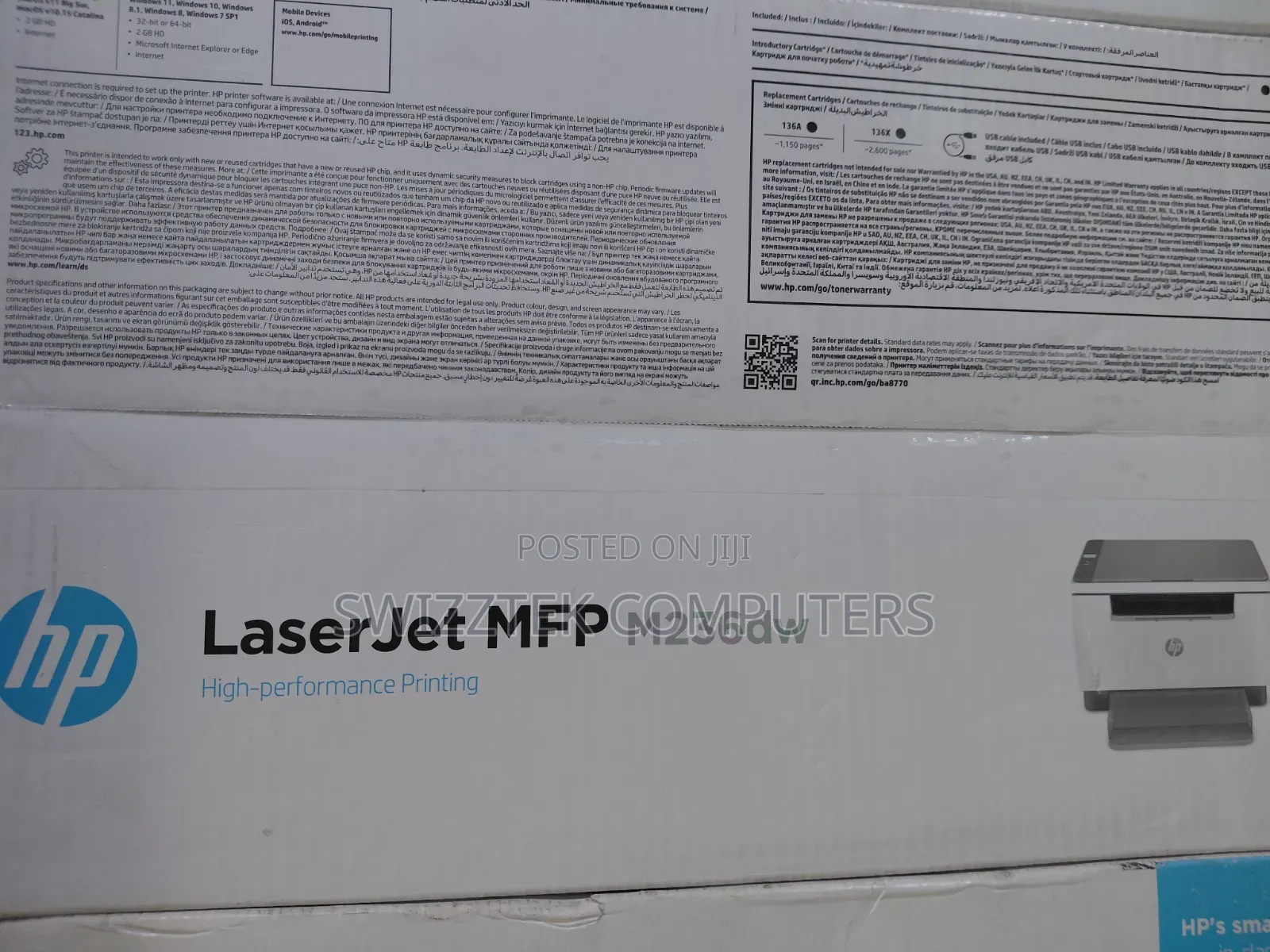 Hp Laserjet MFP M236dw Printer