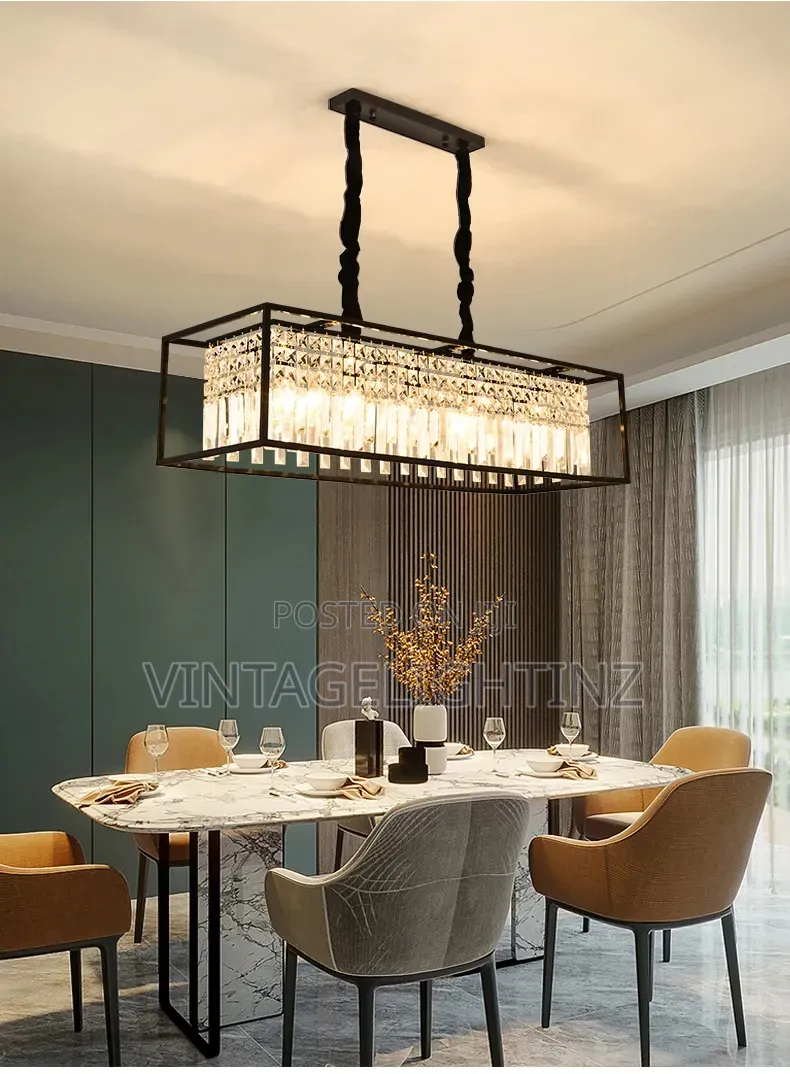Droping Crystal Chandelier