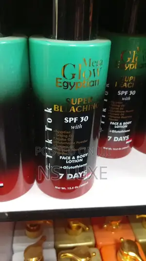 Mega Glow Egyptian Super Blea-Ching Body Lotion