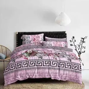 Cotton Quality Bedsheet With Pillowcases and Duvet