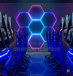 Hexagon Light By 6 Rgb