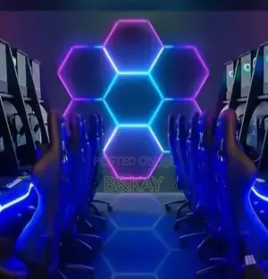 Hexagon Light By 6 Rgb