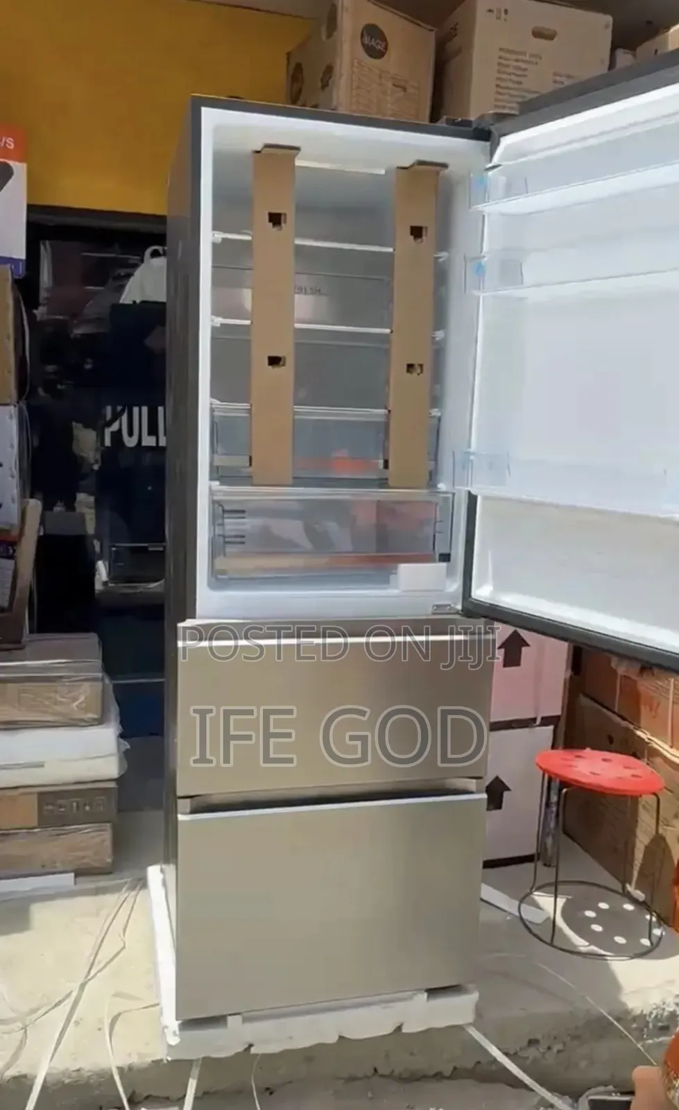 Original Aucma 2026 New Model Inverter Bottom Freezer Fridge Etc.
