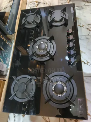 Bosch Inbuilt Premium Luxury 5 Burners Gas Hob 2 Big 3 Medium 90cm