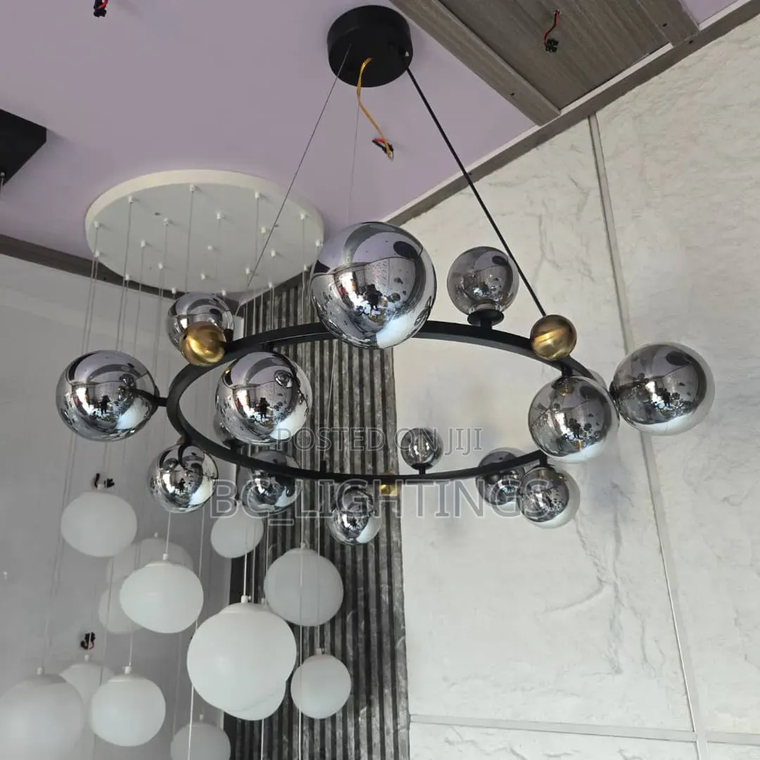 Nordic Glass Chandelier Light 800mm