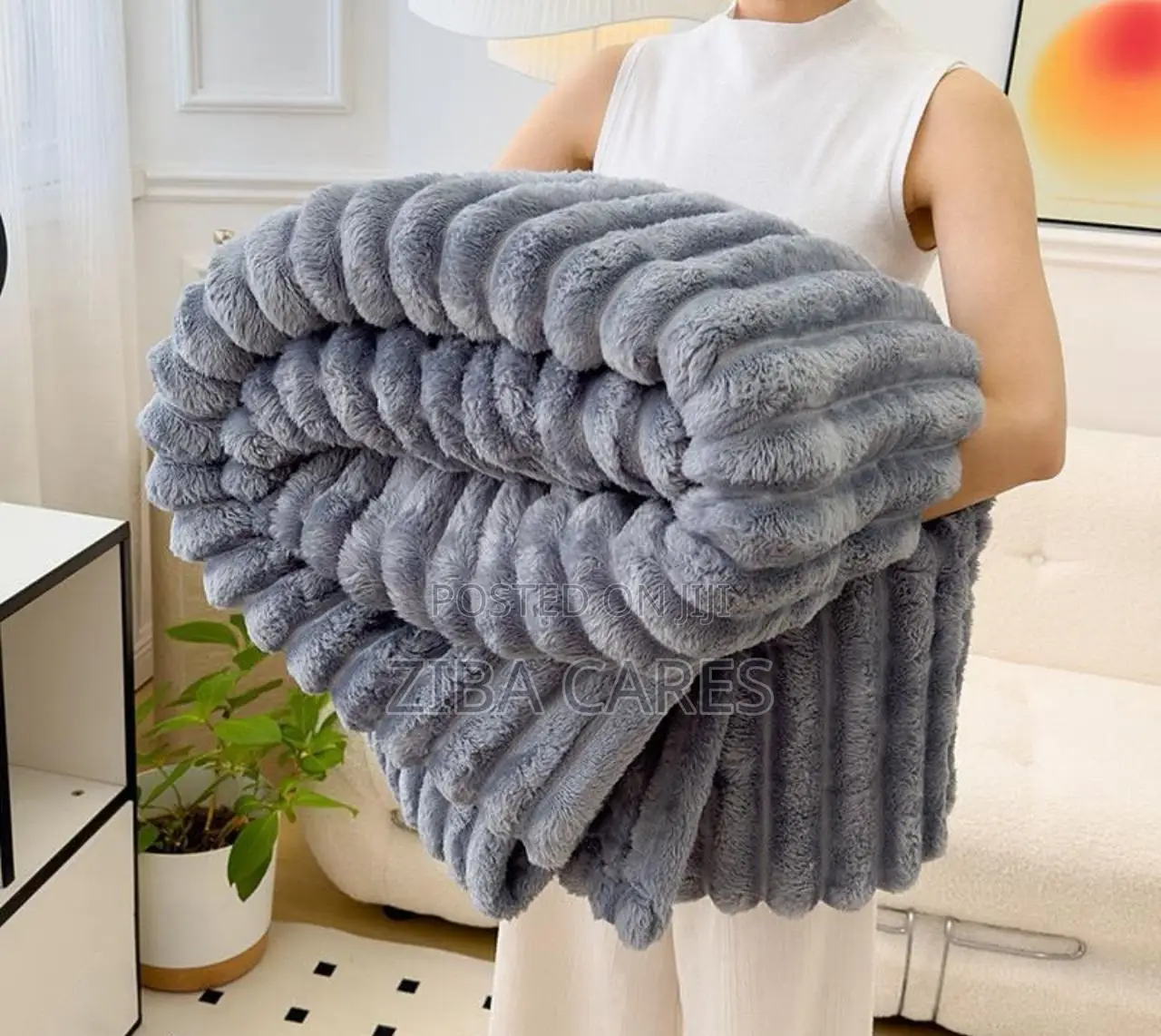 Bedding Blanket Soft, Breathable Durable - Grey