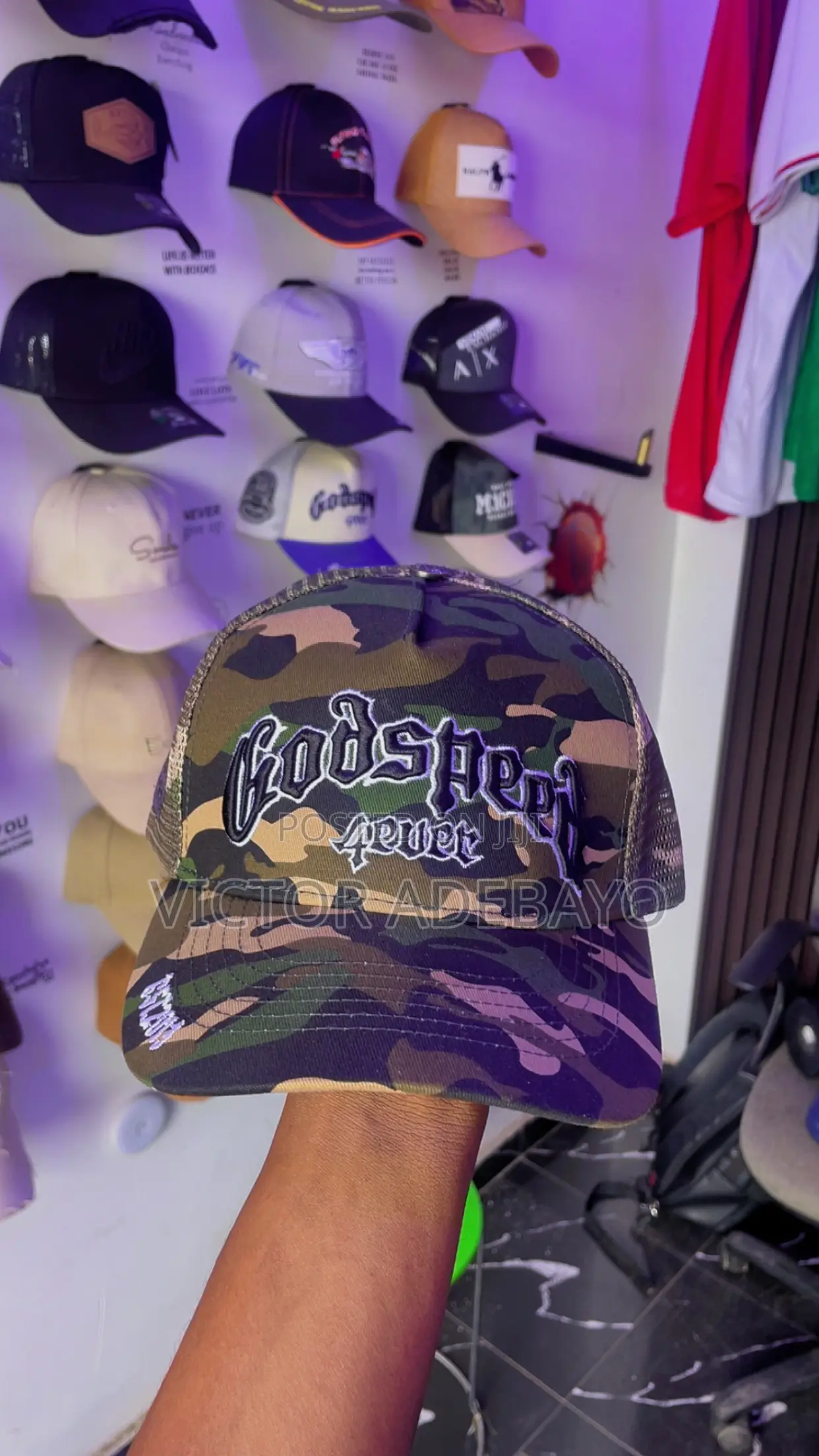 Army Camo Cap