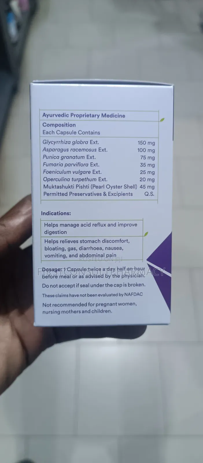 Tafcid Capsules X 60