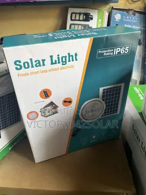Solar Private Street Lamp Without Electricity Available