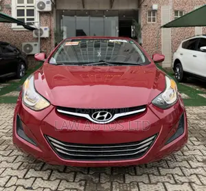 Hyundai Elantra 2016 Red