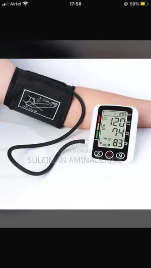 Blood Pressure Monitor With Voice and Back Lights
