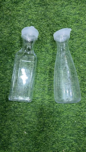 Transprant Juice Bottle