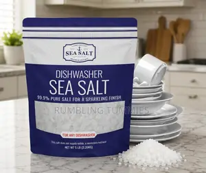 Dishwasher Salt Water Softener 2.2kg Coarse Sea Salt